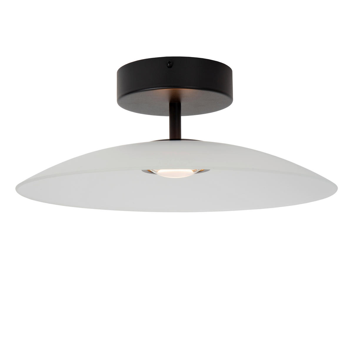 DECKENLEUCHTE 10 W    40/40/16 cm  - KONVENTIONELL, Glas (40/40/16cm) - Lucide