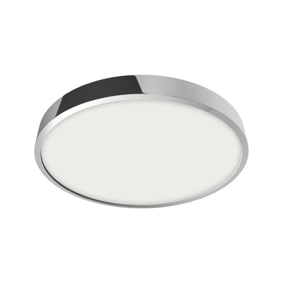 PLAFONIERĂ PENTRU BAIE - culoare crom, Basics, metal (19cm)