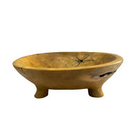 DEKOSCHALE - Naturfarben, Natur, Holz (30/10cm) - Ambia Home