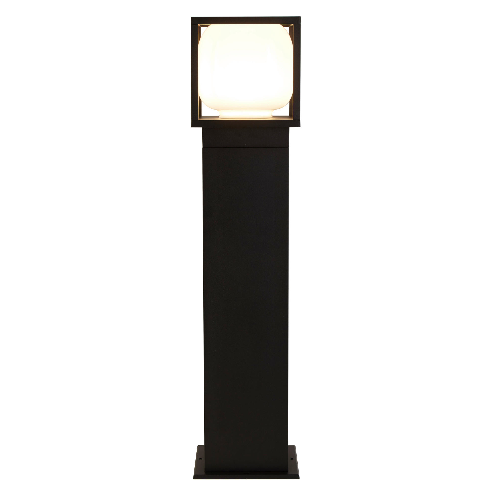LED-AUßENLEUCHTE Athens Outdoor 15/65 cm   - Schwarz/Weiß, Basics, Kunststoff/Metall (15/65cm)