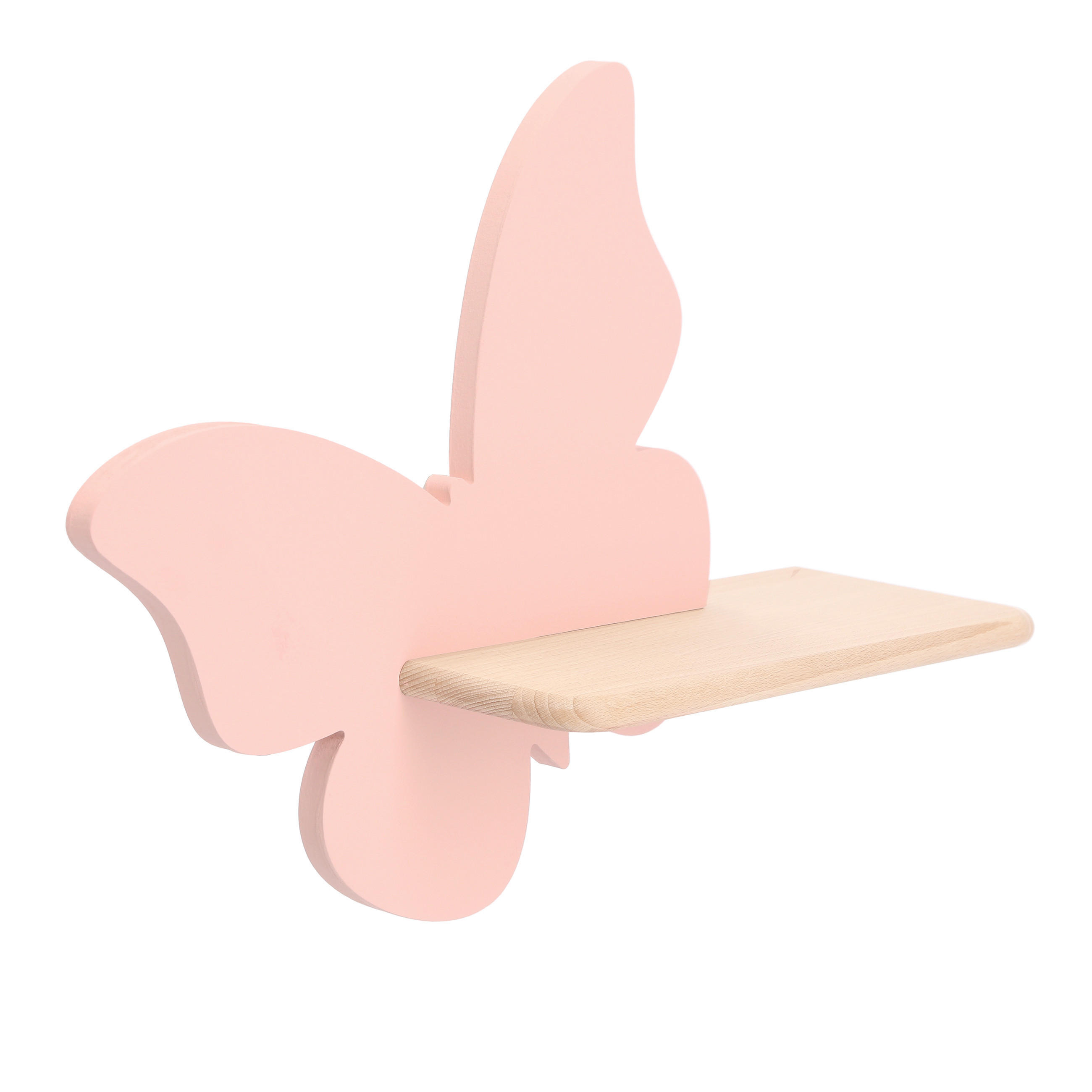 KINDERWANDLEUCHTE Butterfly 40/12/29.5 cm  - Pink, Basics, Holz/Holzwerkstoff (40/12/29.5cm)