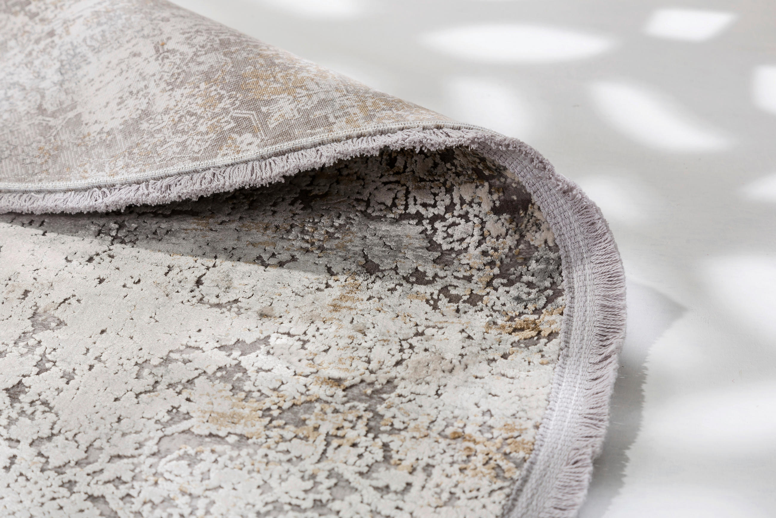 WEBTEPPICH 160 cm Gravina Grau, Beige  - Beige/Grau, Design, Textil (160cm) - Novel