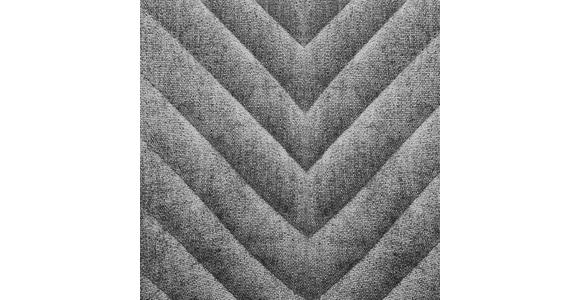 STUHL - Dunkelgrau/Schwarz, Design, Textil/Metall (47/87/61cm) - Xora