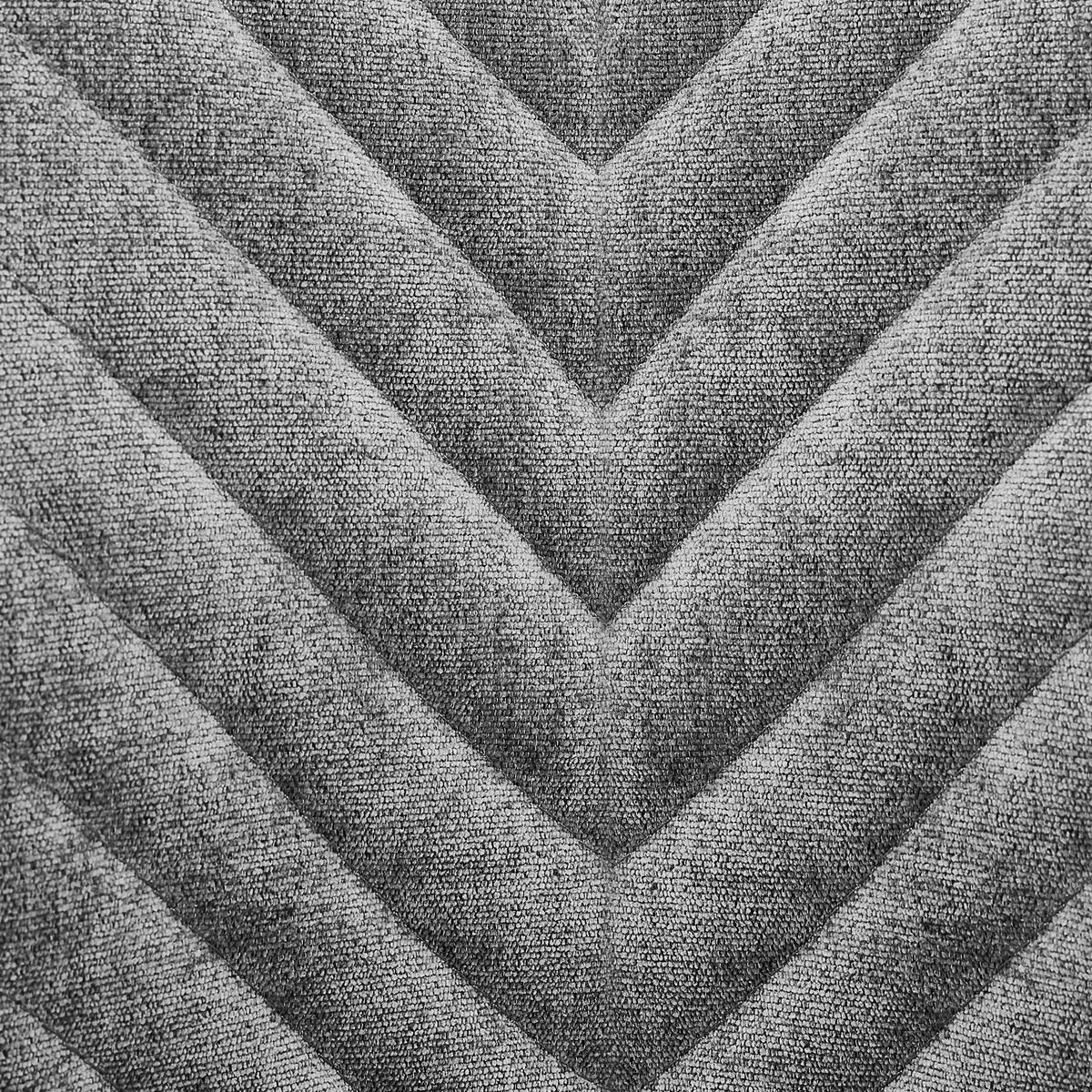 STUHL - Dunkelgrau/Schwarz, Design, Textil/Metall (47/87/61cm) - Xora