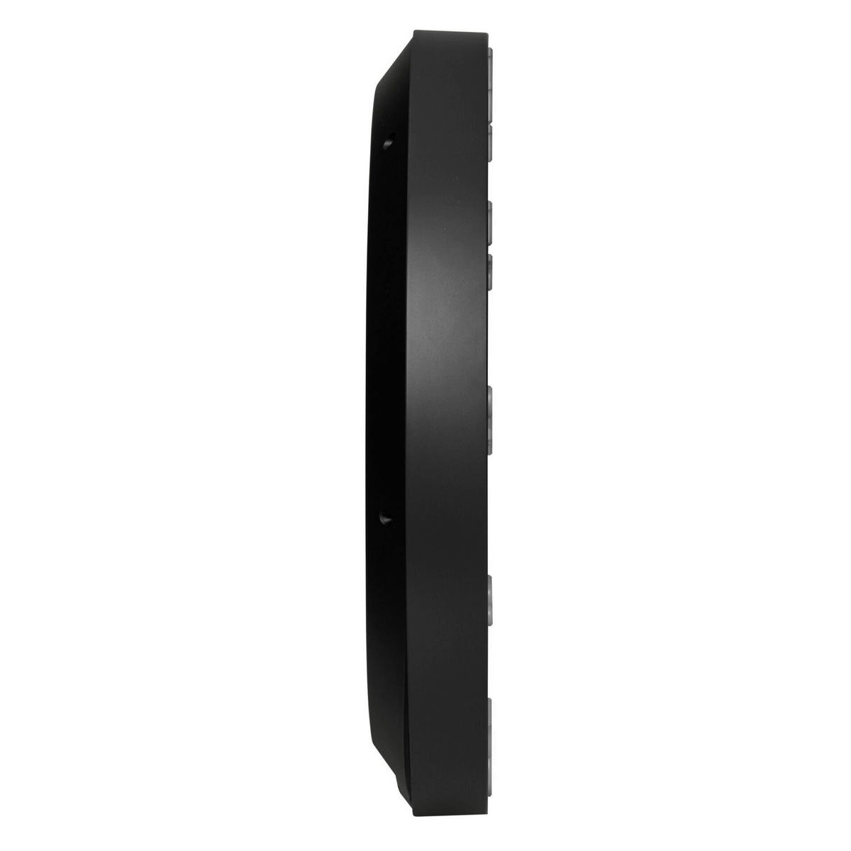 FUNKUHR 30,3/4,5/30,3 cm   - Schwarz, Basics, Kunststoff (30,3/4,5/30,3cm)