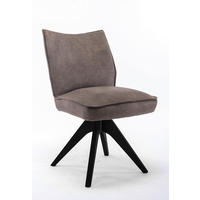 STUHL  in  - Schwarz/Braun, Design, Holz/Textil (52/85/62cm) - Livetastic