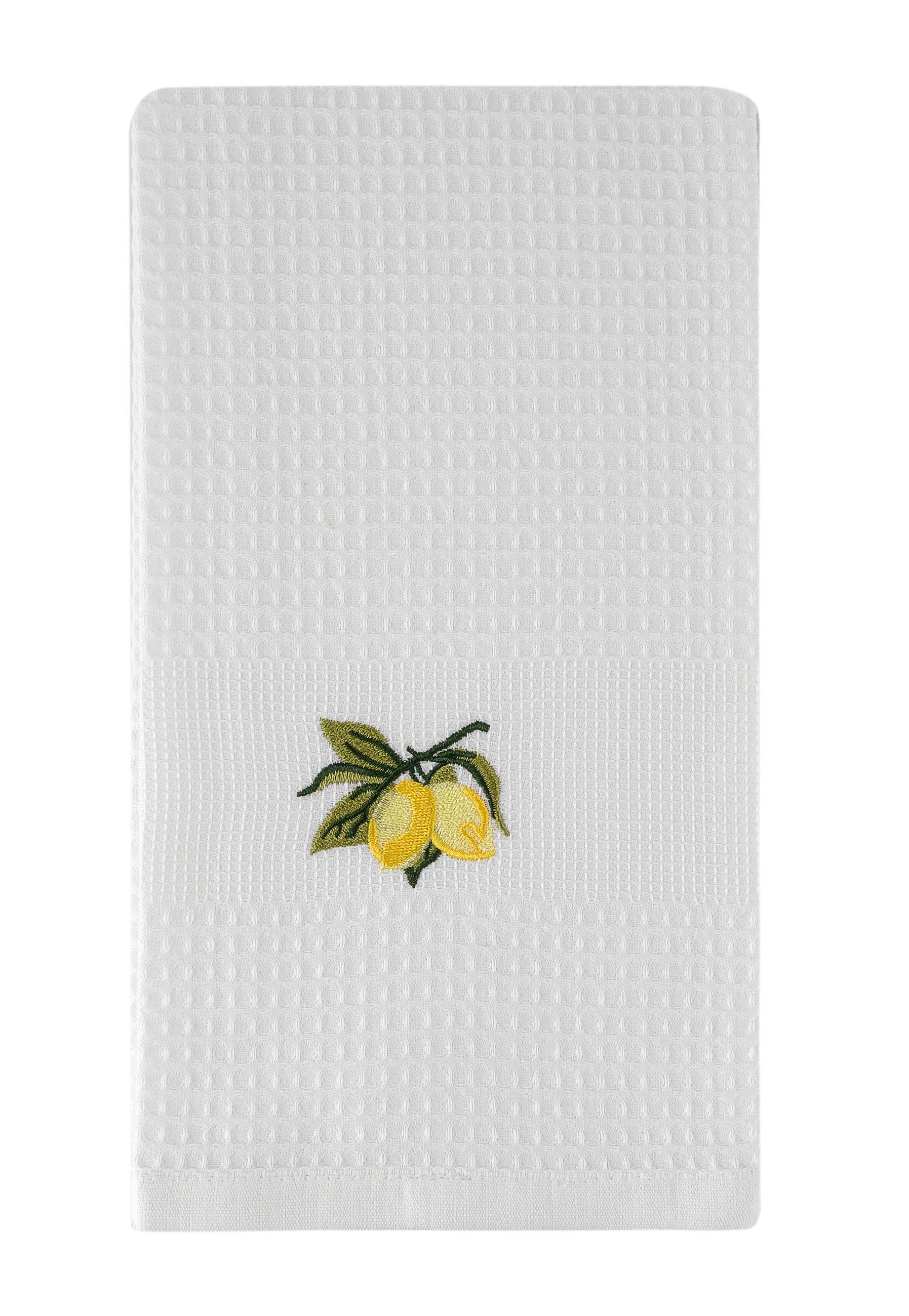 KUHINJSKA KRPA  LIMUN  50/70 cm       bela  - bela, Basics, tekstil (50/70cm)