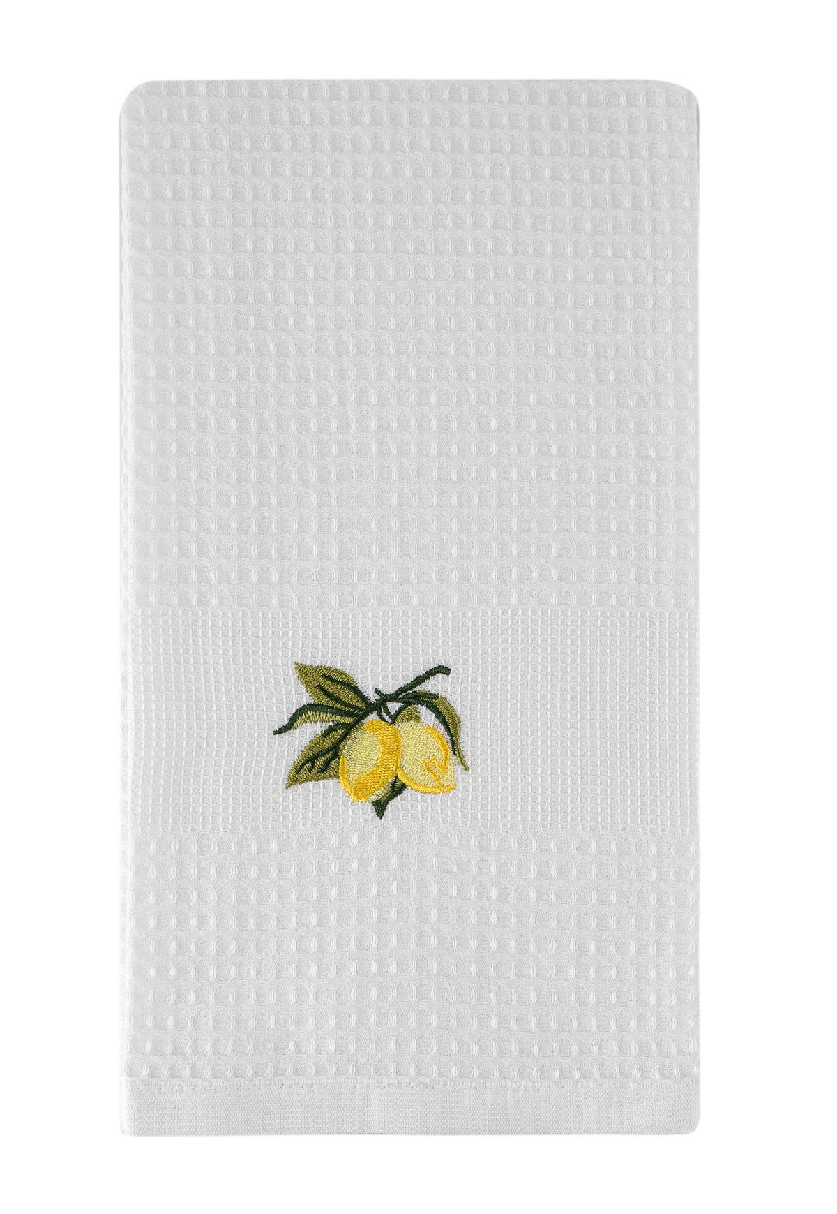 KUHINJSKA KRPA  LIMUN  50/70 cm       bela  - bela, Basics, tekstil (50/70cm)