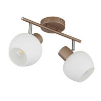 REFLEKTOR  Eileen   30/12,5/17,5 cm          - barve kroma/bela, Design, kovina/steklo (30/12,5/17,5cm) - Globo