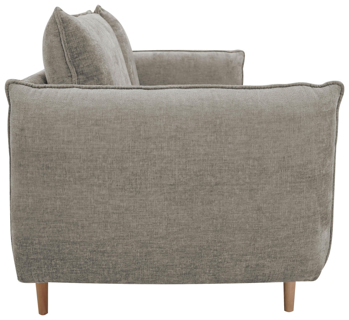 2-SITS SOFFA i trä beige  - beige/bokfärgad, Modern, trä (173/90/91cm) - Hom`in