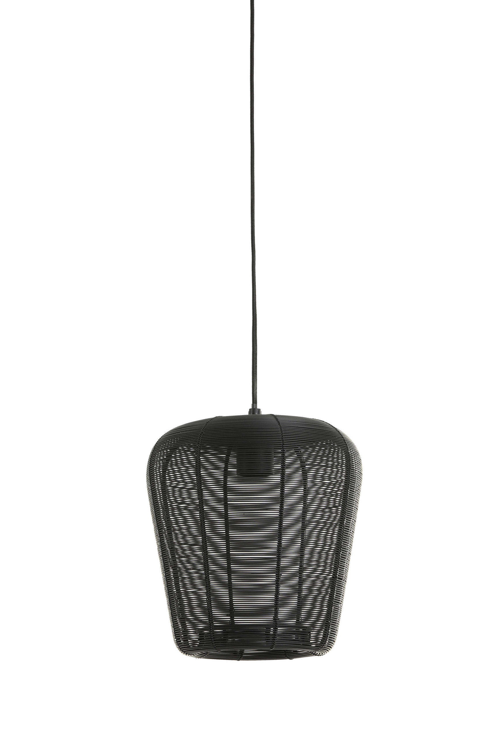 HÄNGELEUCHTE Adeta 23/25 cm   - Schwarz, Design, Metall (23/25cm) - Light & Living