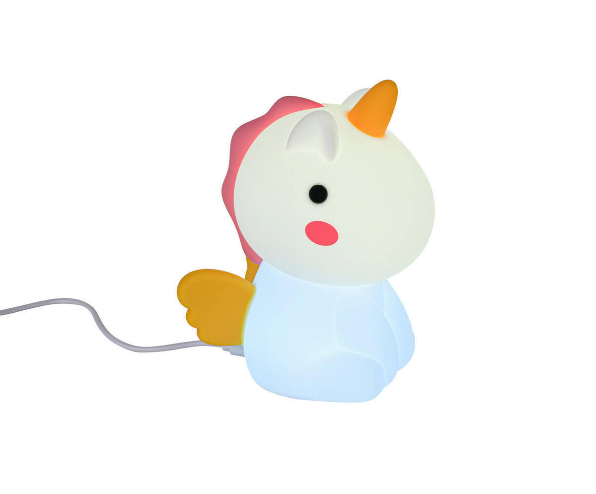 NOČNÍ SVĚTLO, 7,9/10,7/14 cm - bílá, Trend, plast (7,9/10,7/14cm) - Novel