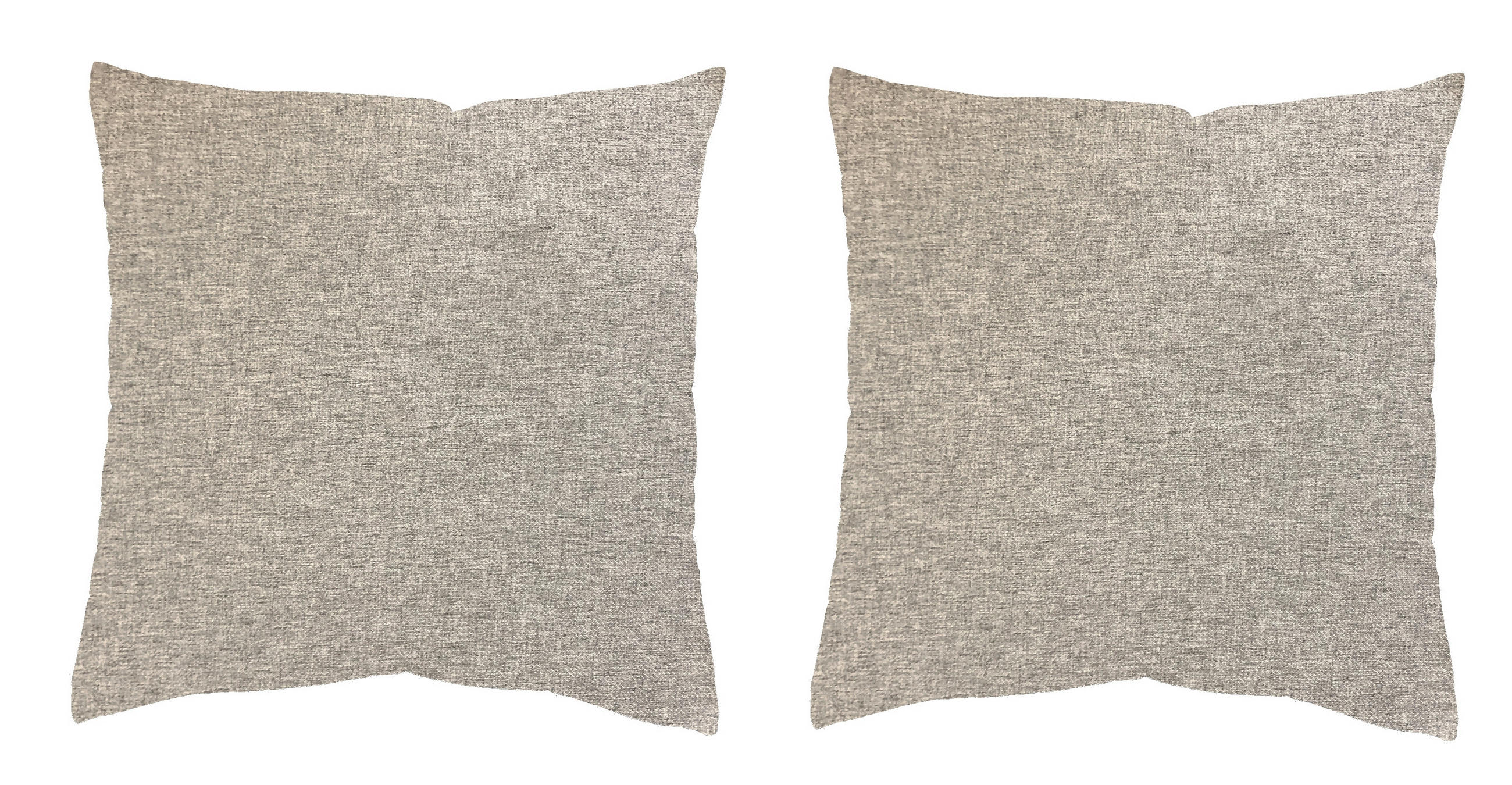 KISSENHÜLLEN-SET LUCIO 40/40 cm  - Grau, Basics, Textil (40/40cm)