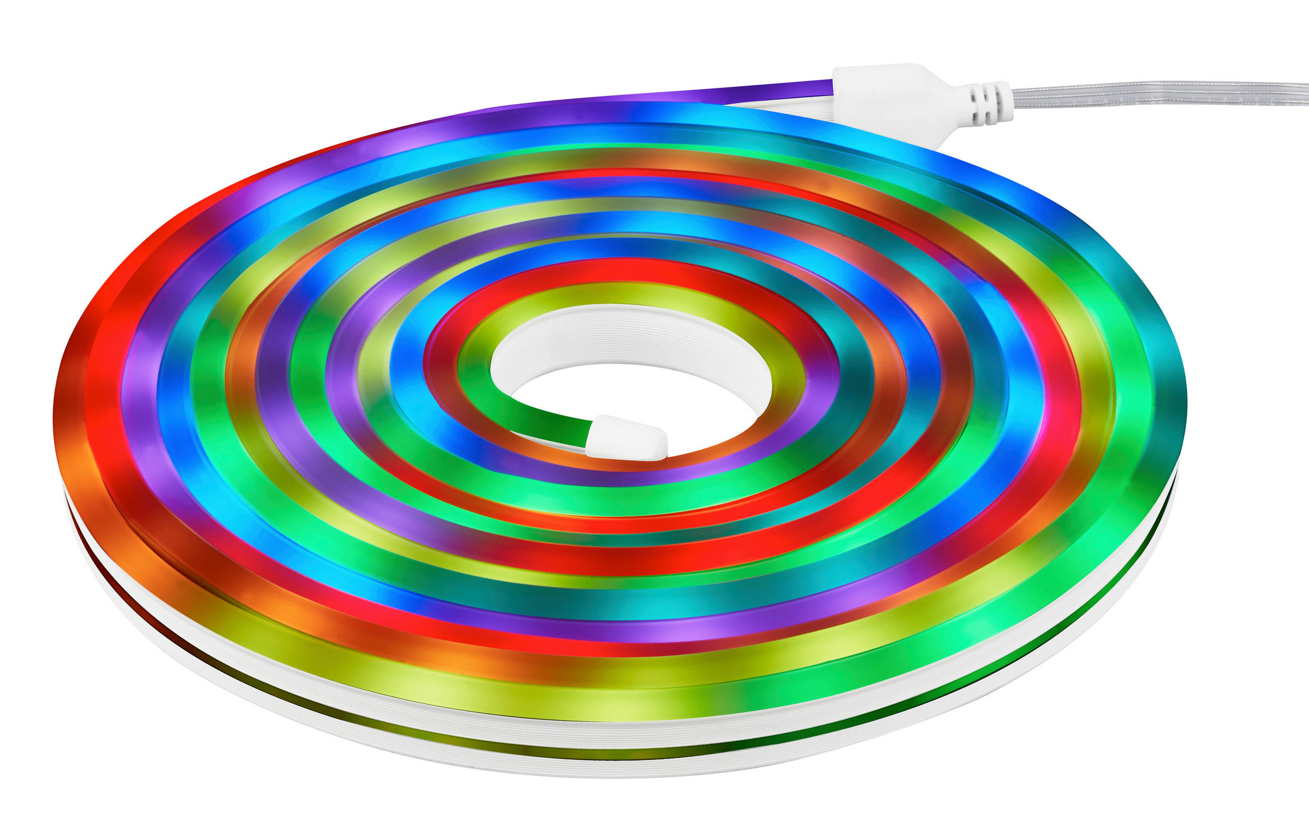 LED SZALAG 500 cm  - fehér, Basics, műanyag (500cm)
