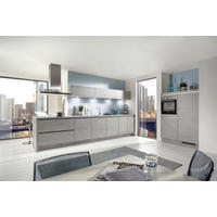 EINBAUKÜCHE   - Grau, Design, Holzwerkstoff - Celina