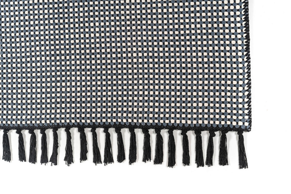 WEBTEPPICH 80/150 cm Cottage Schwarz  - Schwarz, Design, Textil (80/150cm) - Schöner Wohnen