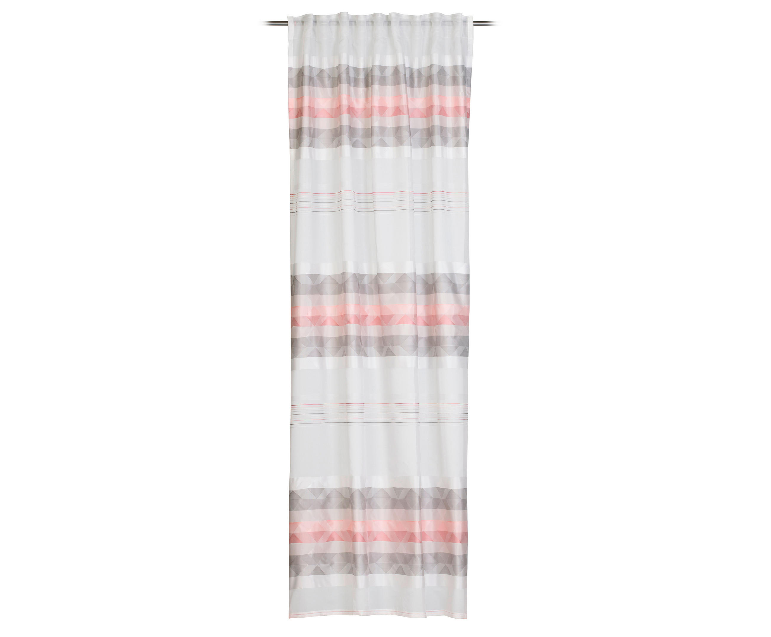 FERTIGVORHANG  halbtransparent   140/245 cm  - Altrosa, Basics, Textil (140/245cm) - Esposa