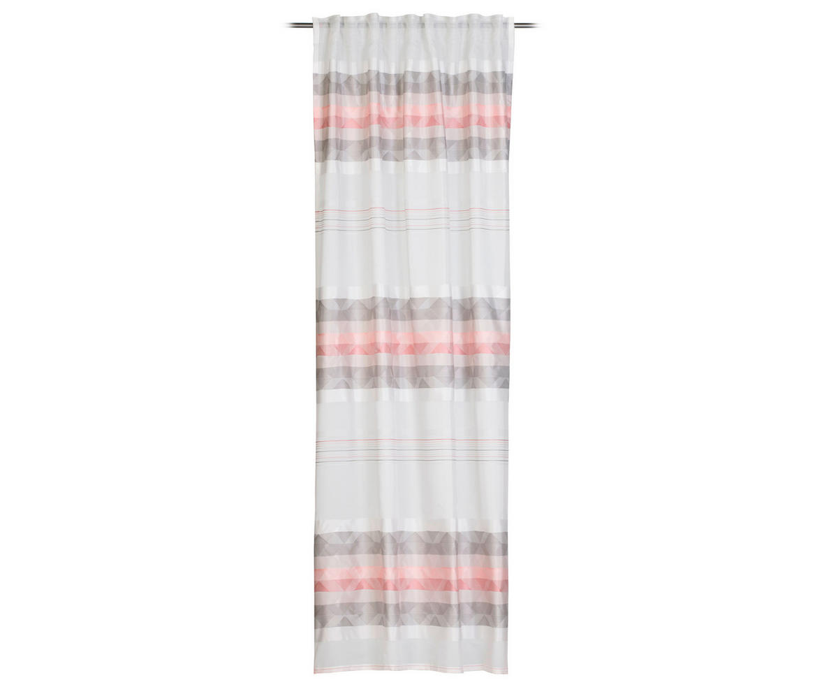 FERTIGVORHANG  halbtransparent   140/245 cm  - Altrosa, Basics, Textil (140/245cm) - Esposa