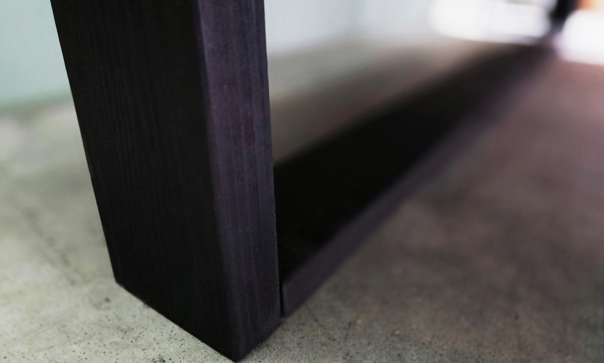 BALKENBETT 200/200 cm,  in Honigeiche,  - Honigeiche/Schwarz, MODERN, Holz/Metall (200/200cm) - Livetastic