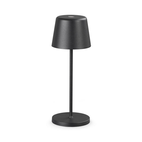 AUßENLEUCHTE 7,5/20,8 cm   - Schwarz, KONVENTIONELL, Metall (7,5/20,8cm) - Ideal Lux