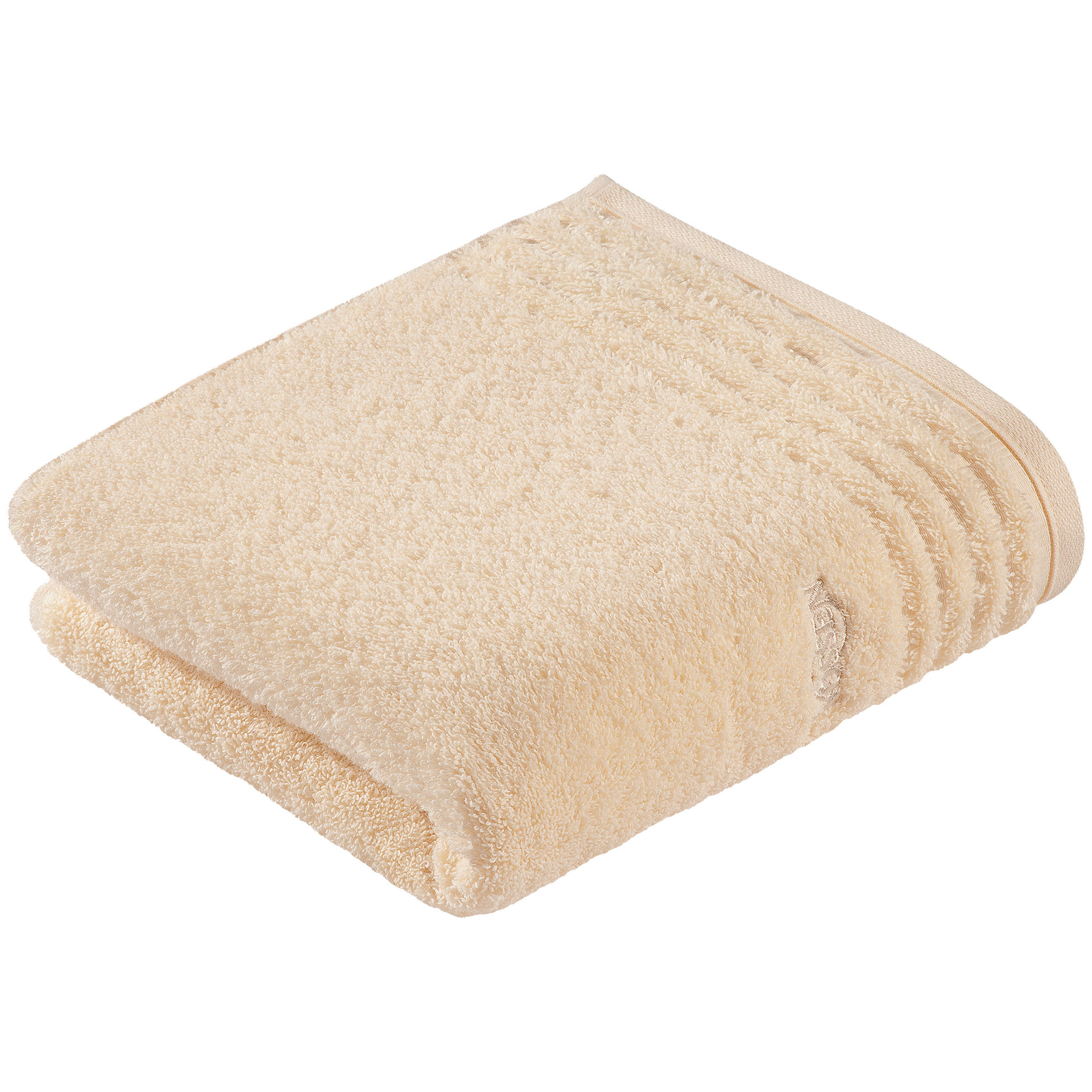 HANDTUCH Vienna Style Supersoft NOS Vossen Wäsche Beige - Beige, Basics, Textil (110/60cm) - Vossen