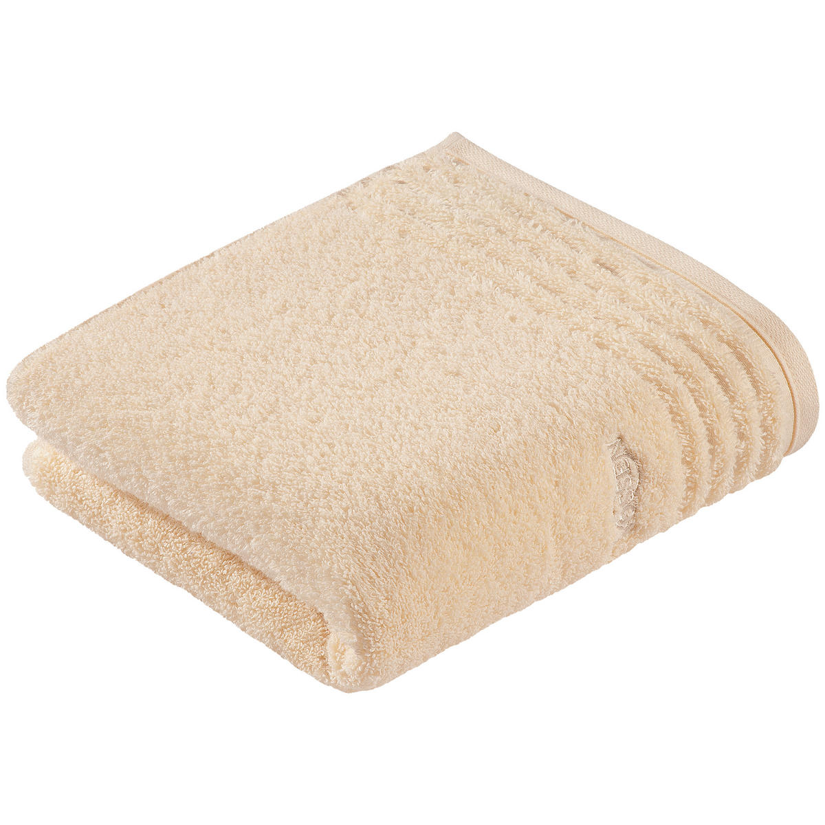 HANDTUCH Vienna Style Supersoft NOS Vossen Wäsche Beige  - Beige, Basics, Textil (110/60cm) - Vossen