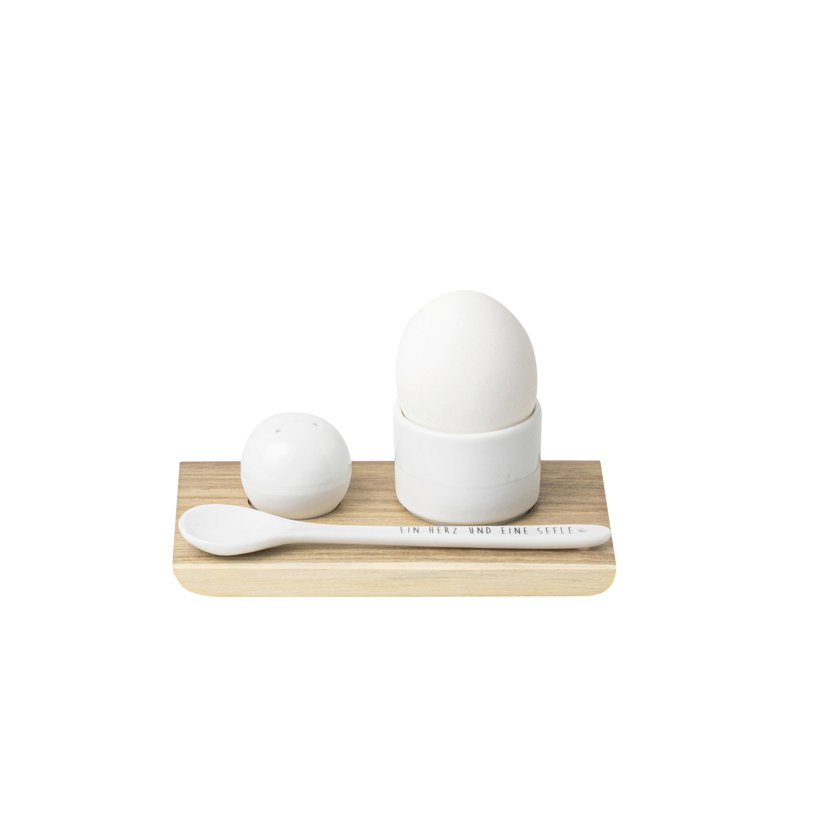 EIERBECHERSET Keramik  - Basics, Keramik (14/8,3/4,2cm) - Räder