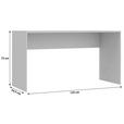 SCHREIBTISCH 135/73/54,4 cm  in Anthrazit  - Anthrazit, KONVENTIONELL, Holzwerkstoff (135/73/54,4cm) - Hom`in