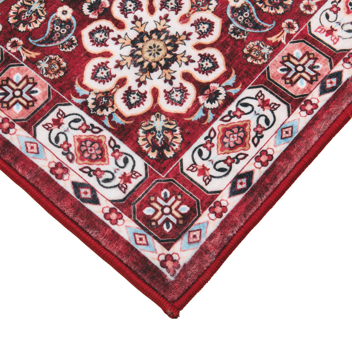 FLACHWEBETEPPICH 190/280 cm Rot  - Rot, LIFESTYLE, Textil (190/280cm) - Novel