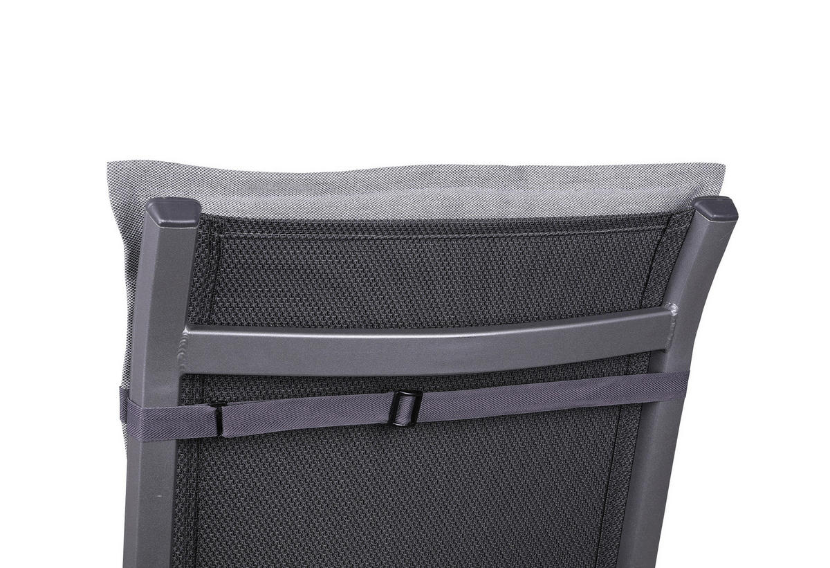 LIEGENAUFLAGE Uni  - Grau, Basics, Textil (60/7/190cm)