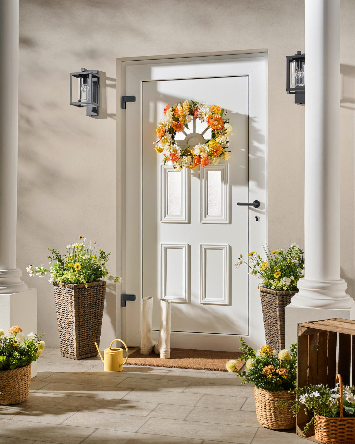 PFLANZTOPF - Dunkelbraun, Lifestyle, Naturmaterialien/Kunststoff (27/27/52cm) - Landscape