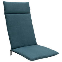 SESSELAUFLAGE in Petrol  - Petrol, Basics, Textil (50/4/120cm)