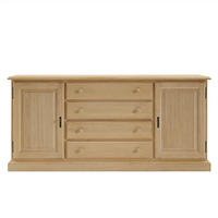 SIDEBOARD  in 195/91/46 cm  - Beige, Design, Holz (195/91/46cm) - Livetastic