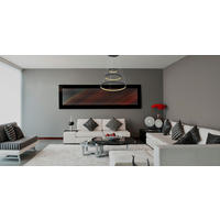 HÄNGELEUCHTE 51/120 cm    - Opal/Schwarz, Basics, Kunststoff/Metall (51/120cm) - Globo