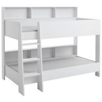 ETAGENBETT - Weiß, Basics, Holzwerkstoff (90/200cm) - Boxxx