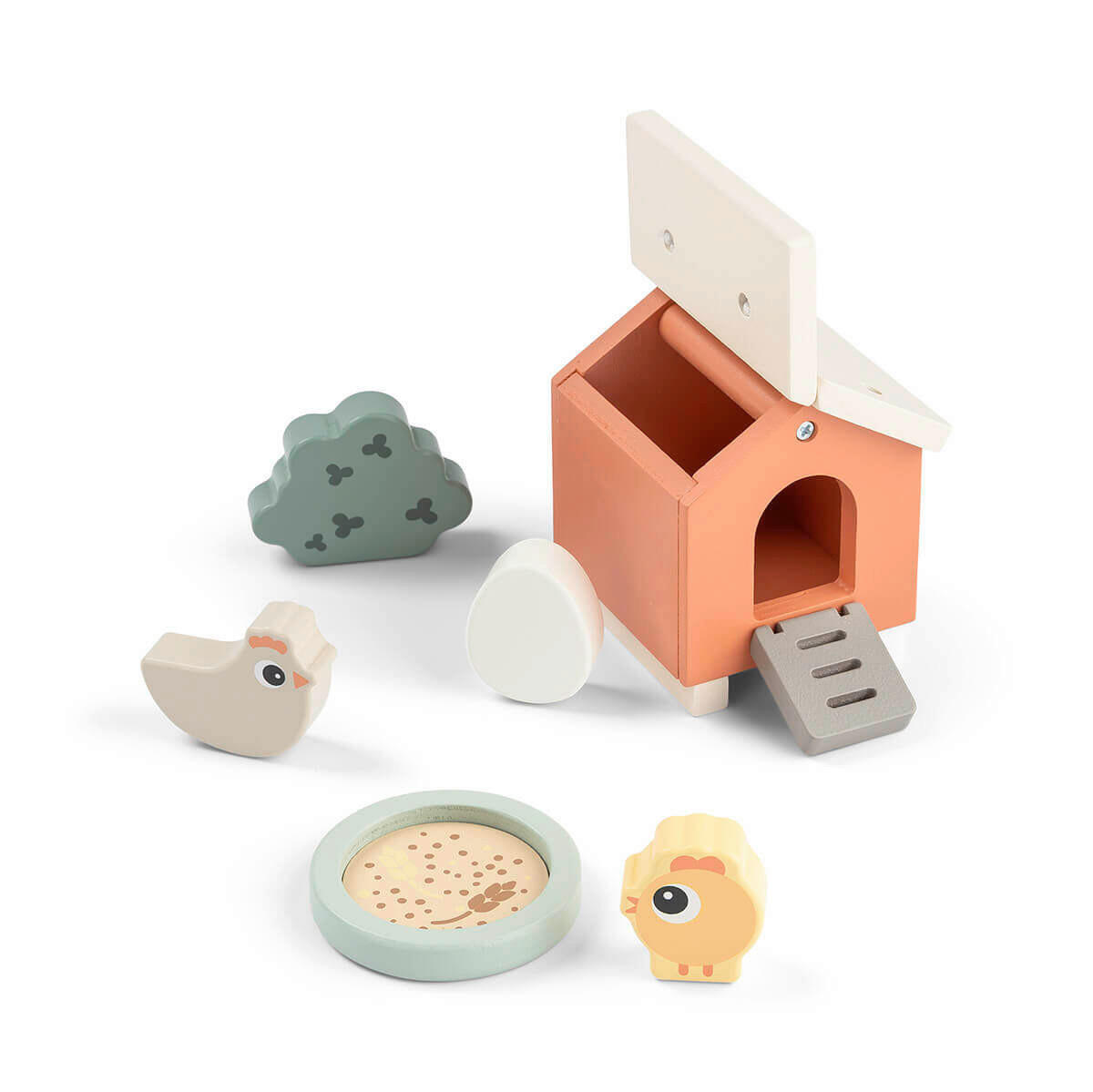 SPIELTIER  - Multicolor, Basics, Holz/Holzwerkstoff (12,3/10,0/14,7cm) - done by deer