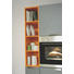 ECKKÜCHE - Orange/Grau, Design, Holzwerkstoff (285/245cm) - Celina