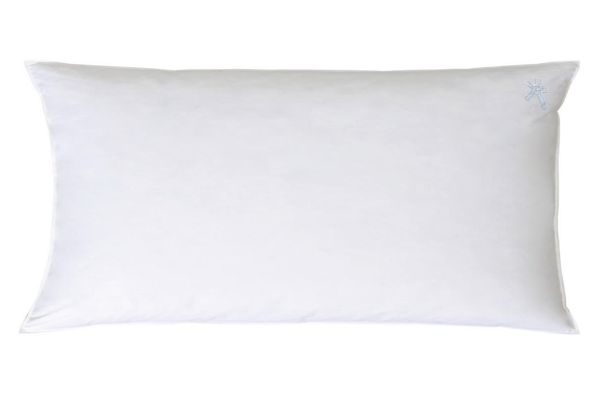 3-KAMMER-KISSEN  Classic Kopfkissen  40/80 cm       - Weiß, Basics, Textil (40/80cm) - Centa-Star