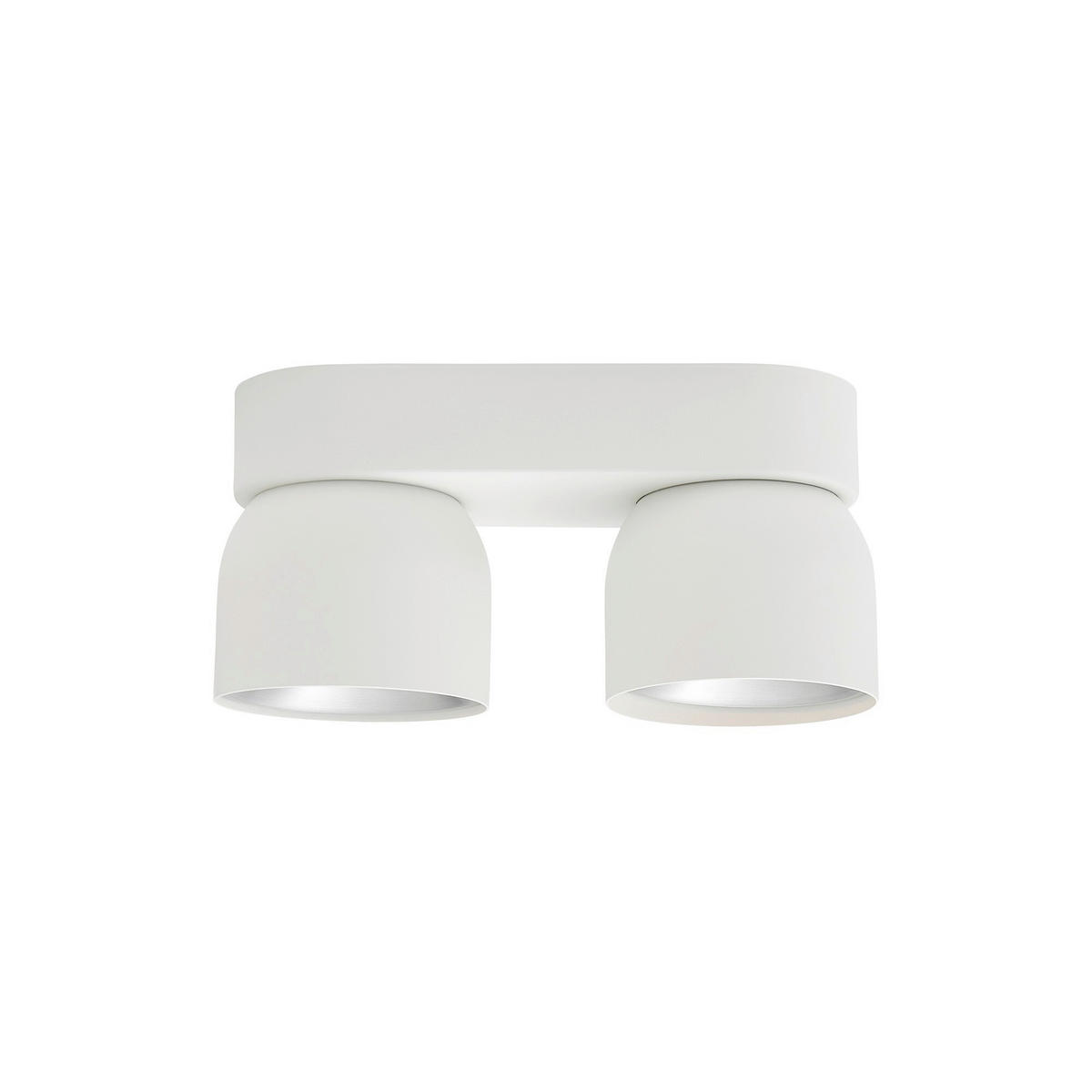 DECKENSTRAHLER Pitcher 24/11,6 cm  - Weiß, Basics, Metall (24/11,6cm) - Nordlux