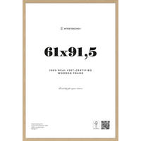 BILDERRAHMEN 63,5/94,8/3 cm  - Eichefarben, Basics, Holzwerkstoff (63,5/94,8/3cm)