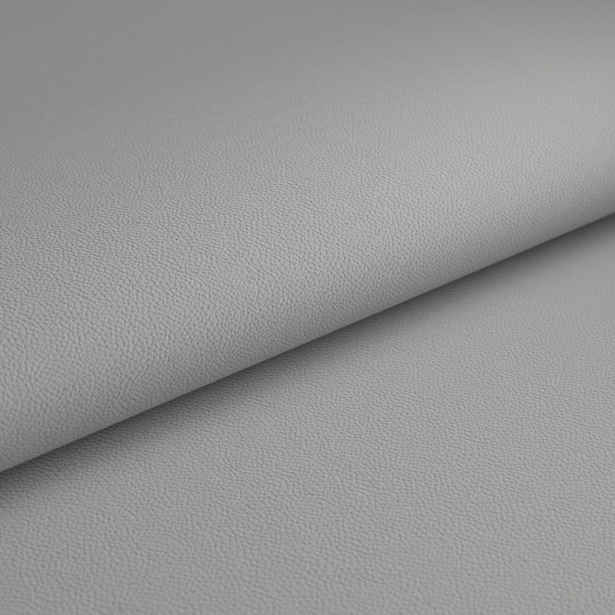 DREHSTUHL Grau, Schwarz, Hellgrau  - Hellgrau/Schwarz, MODERN, Leder/Kunststoff (70/103-115/70cm)