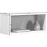 HÄNGEELEMENT Grau, Weiß - Weiß/Grau, Design (50/20,7/17,7cm) - WELNOVA