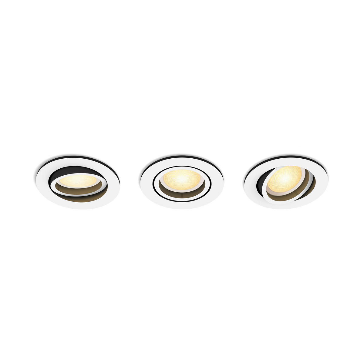LED-DECKENSTRAHLER Milliskin 9/10/9 cm   - Weiß, Basics, Kunststoff (9/10/9cm) - Philips HUE