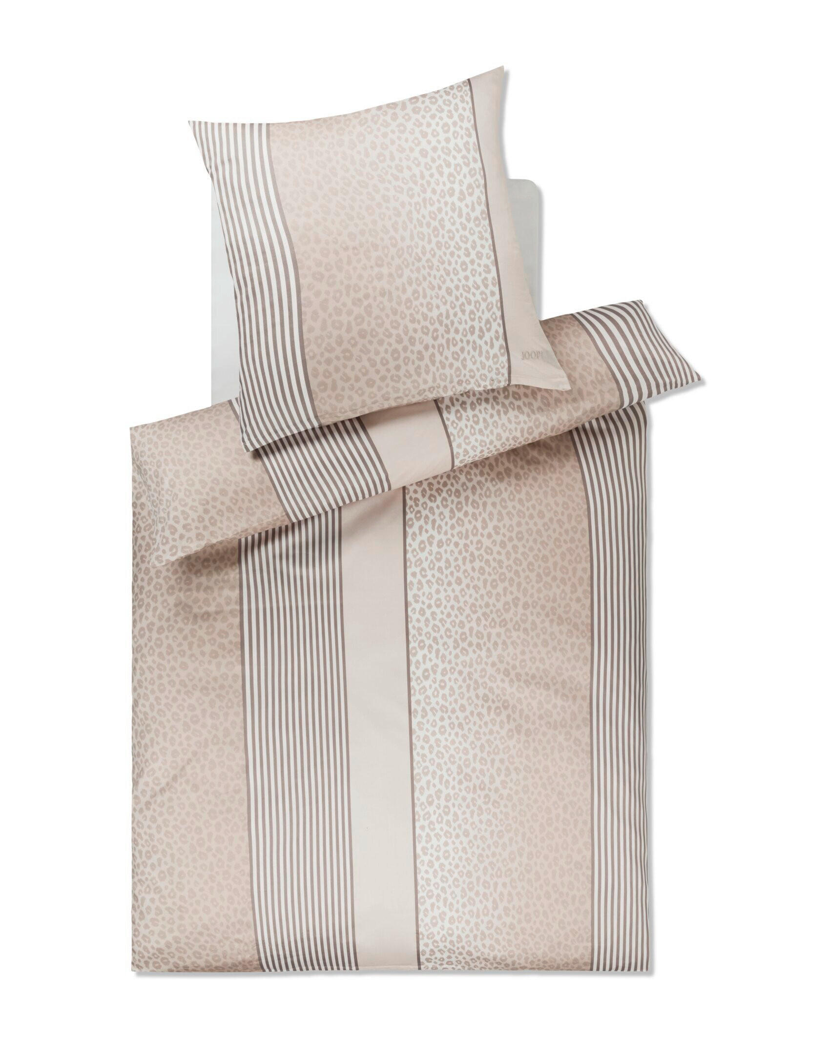 BETTWÄSCHE 2-teilig JOOP! LEO Jersey 135/200 cm  - Creme, Basics, Textil (135/200cm) - Joop!