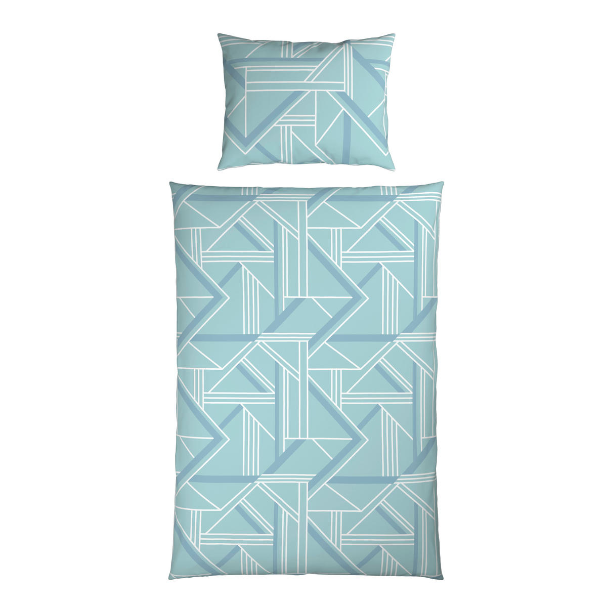 BETTWÄSCHE Flanell 140/200 cm  - Blau, KONVENTIONELL, Textil (140/200cm) - Esposa