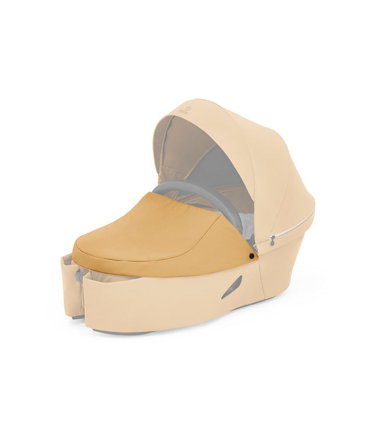LIEGEWANNE Xplory X  - Gelb, Basics, Kunststoff/Textil (48/87cm) - Stokke