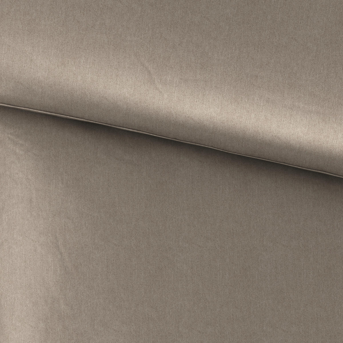POSTELJNINA STONE WASH 200/200 cm saten rjavosiva  - rjavosiva, Konvencionalno, tekstil (200/200cm) - Novel