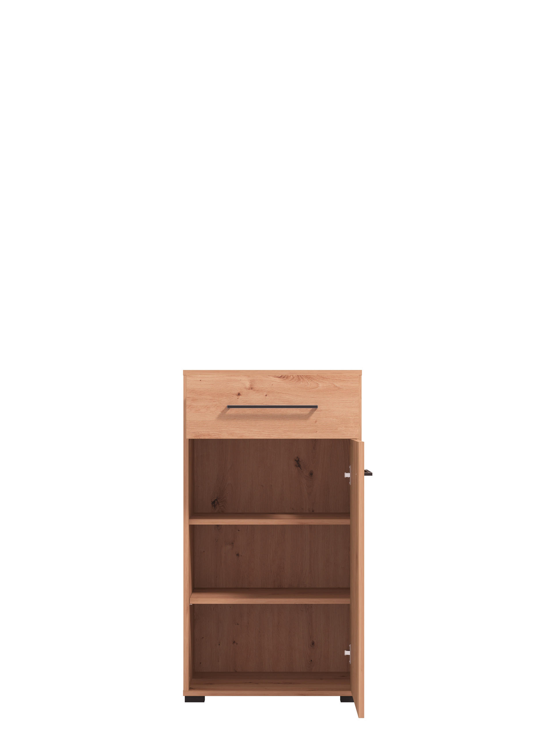 CIPŐSSZEKRÉNY  - Artisan tölgy, Basics, faalapú anyag (54,5/101,5/40cm) - Xora