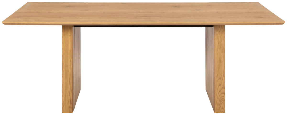 JEDILNA MIZA, barve hrasta  - barve hrasta, Design, umetna masa/leseni material (210/75/100cm) - MID.YOU