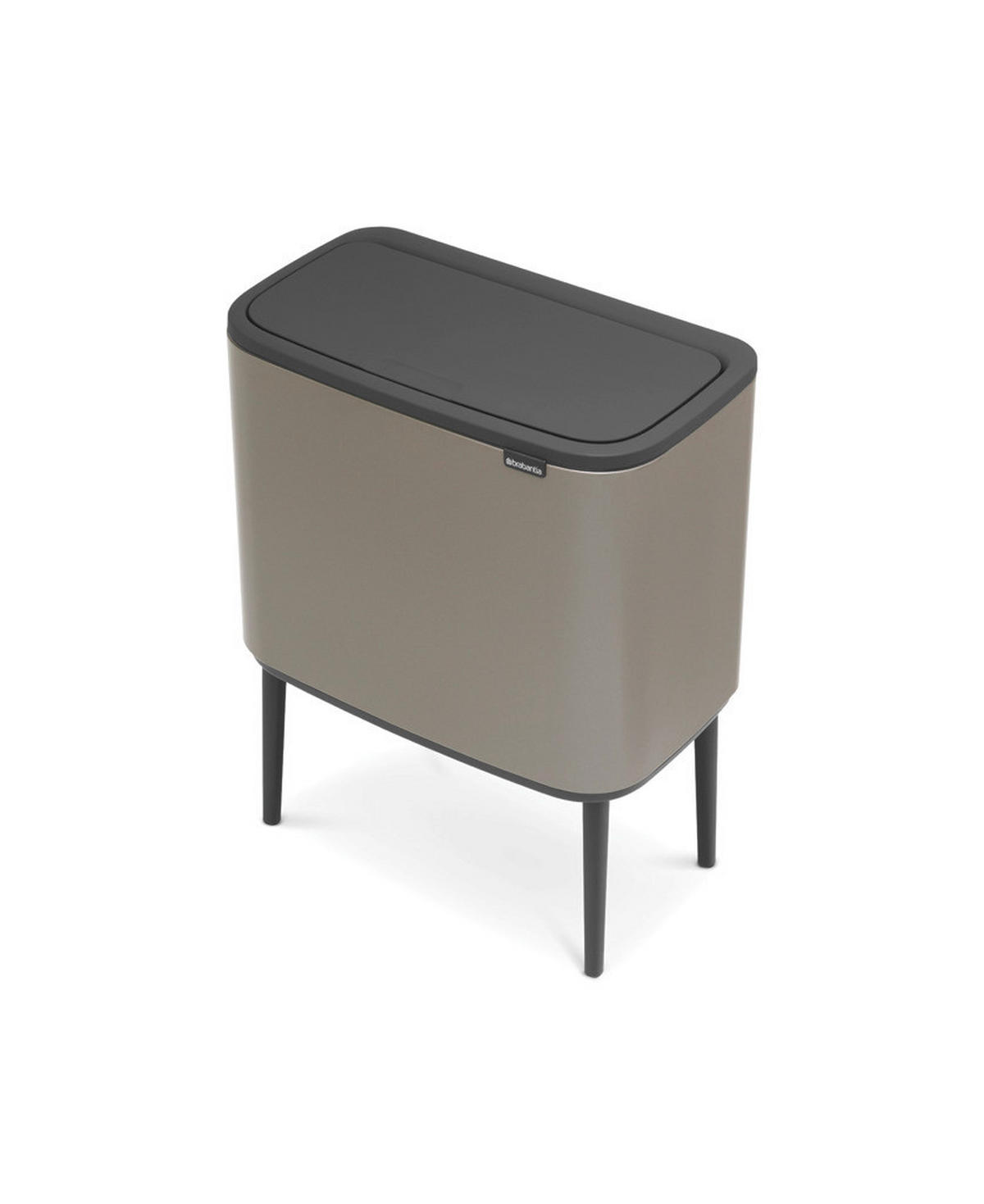 KOŠ ZA OTPAD  34 l   - siva, Basics, metal/plastika (54/68/31.5cm) - Brabantia